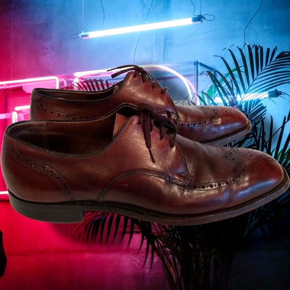 Breather Wright Arch Preserver‎ Brown Leather Oxford Shoes Size 10.5C USA - Picture 2 of 10